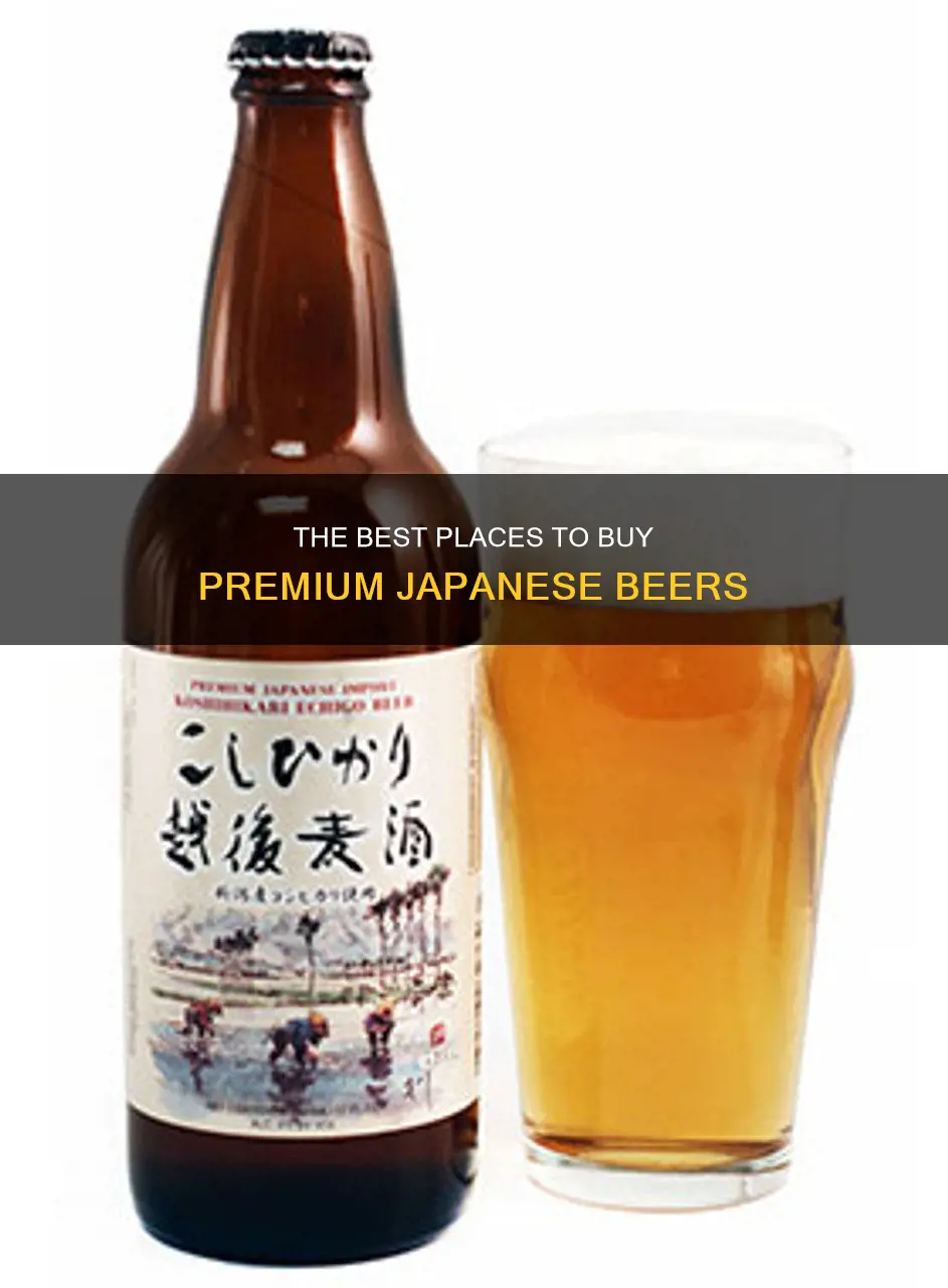 where to buy premium japanese beers