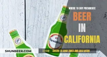 Presidente Beer: California's Top Retailers and Distributors