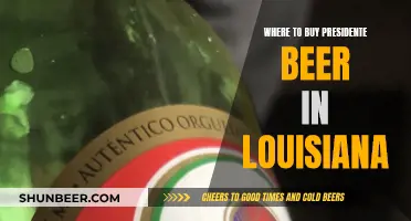 Presidente Beer: Where to Buy in Louisiana?