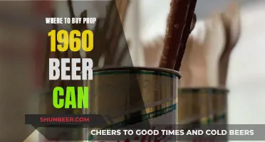 Best Stores to Buy Vintage Prop 1960 Beer Cans