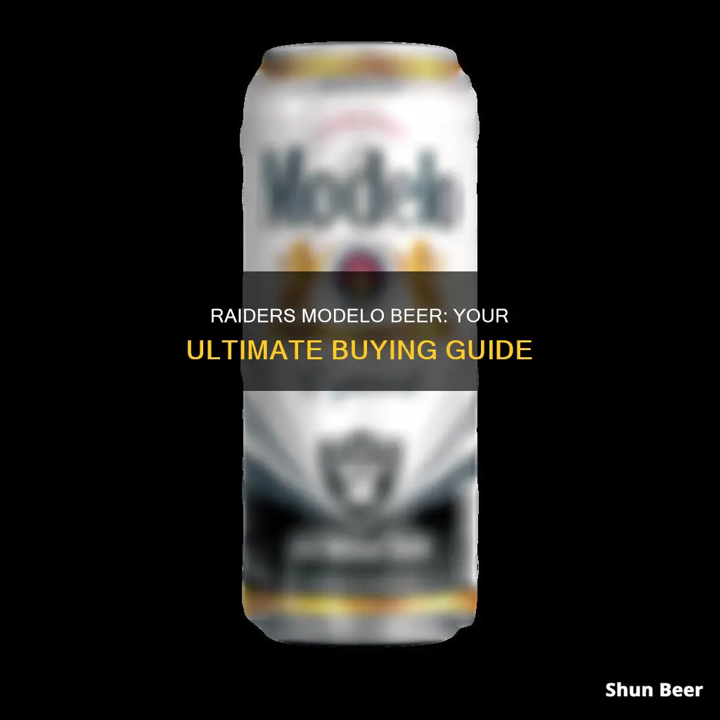 where to buy raiders modelo beer