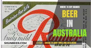 Rainier Beer: Your Guide to Australian Sources