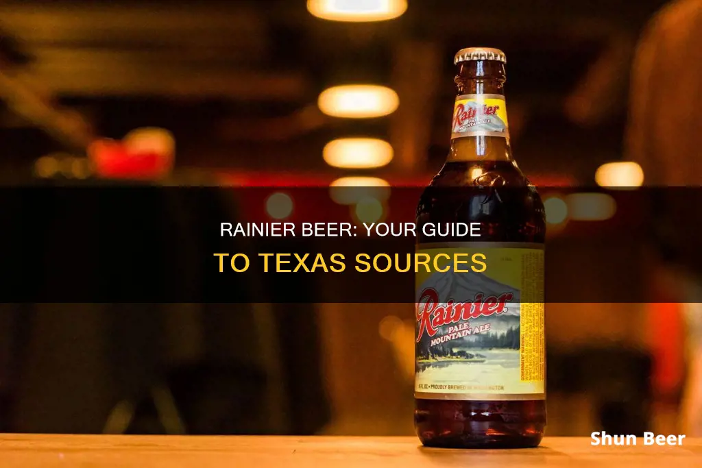 where to buy rainier beer in texas