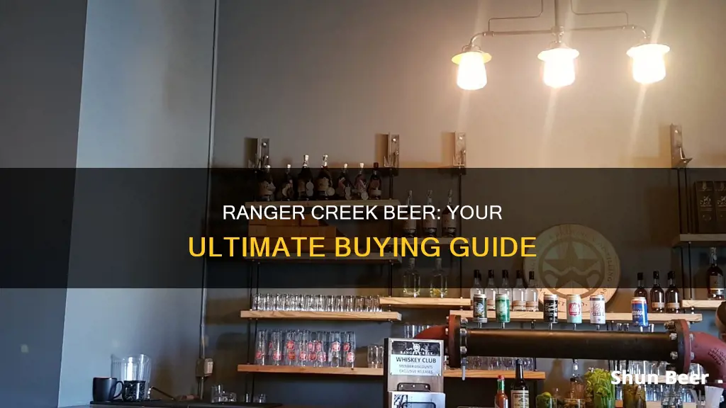 where to buy ranger creek beer