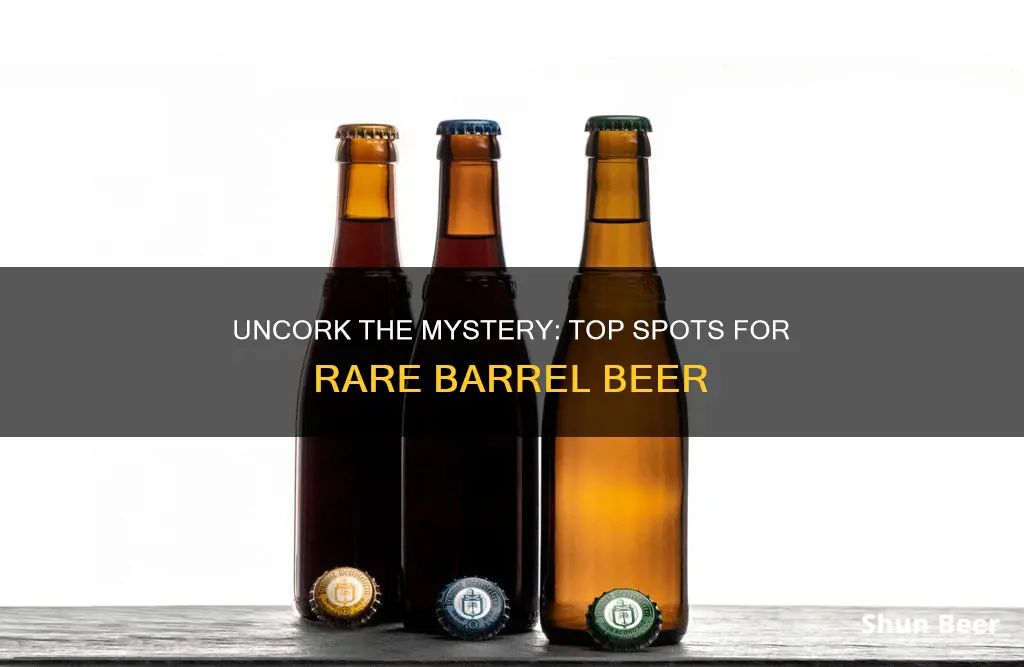 where to buy rare barrel beer