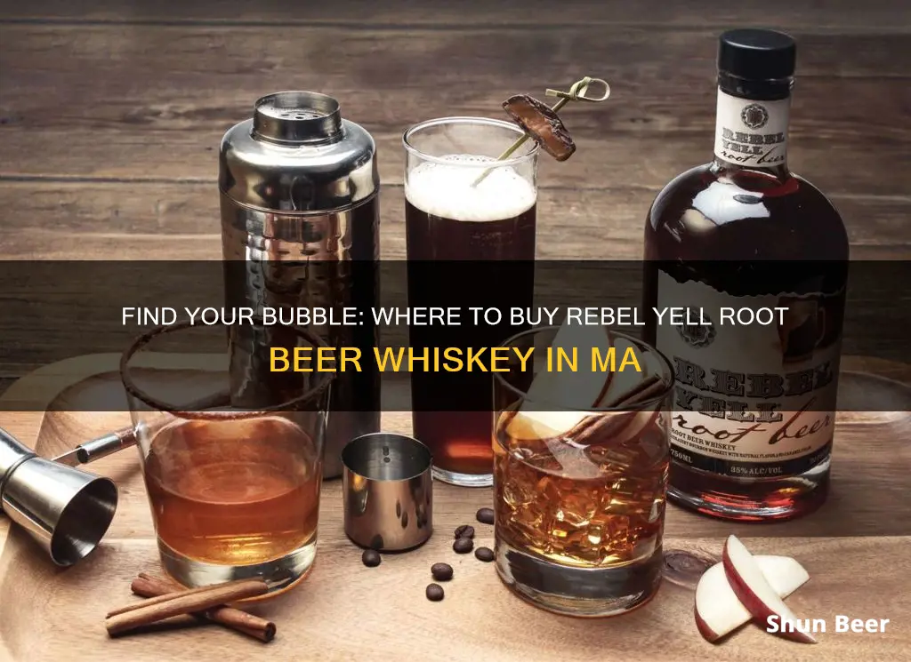 where to buy rebel yell root beer whiskey in massachusetts