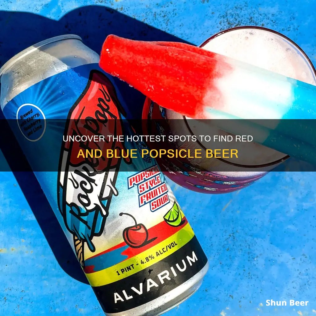 where to buy red and blue popsicle beer