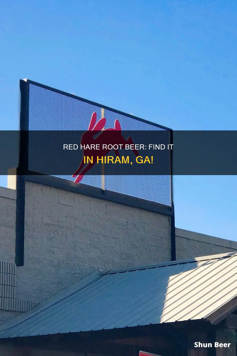 where to buy red hare root beer in hiram ga