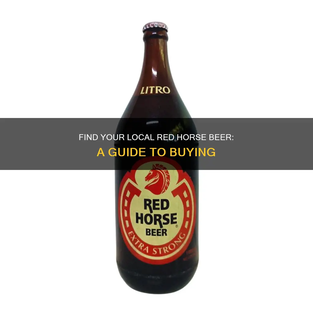 where to buy red horse beer