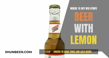 Red Stripe Beer with Lemon: Where to Find It