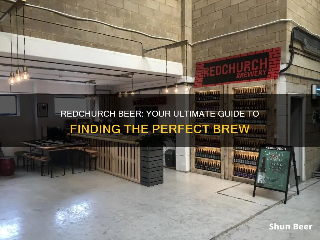 where to buy redchurch beer