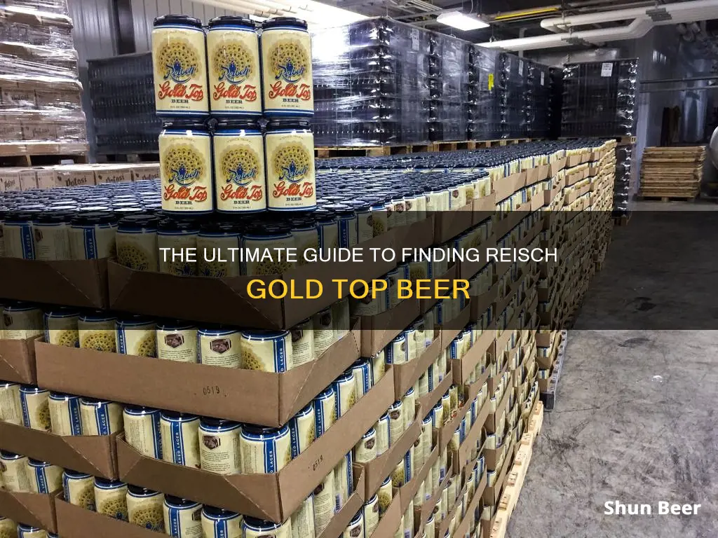 where to buy reisch gold top beer