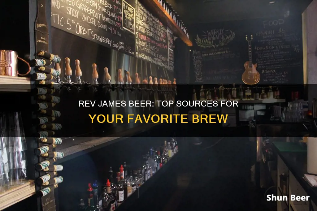 where to buy rev james beer