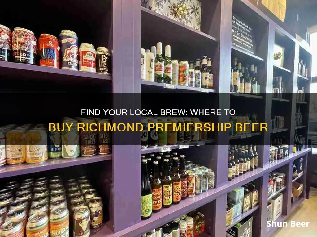 where to buy richmond premiership beer