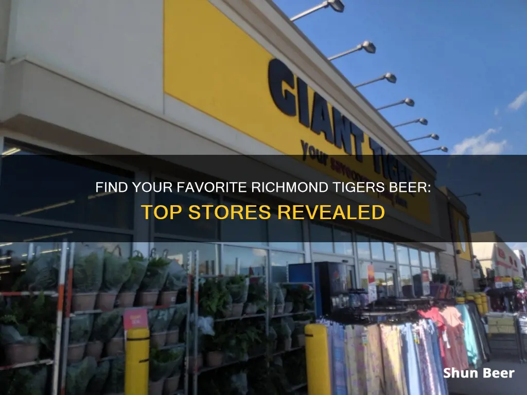 where to buy richmond tigers beer