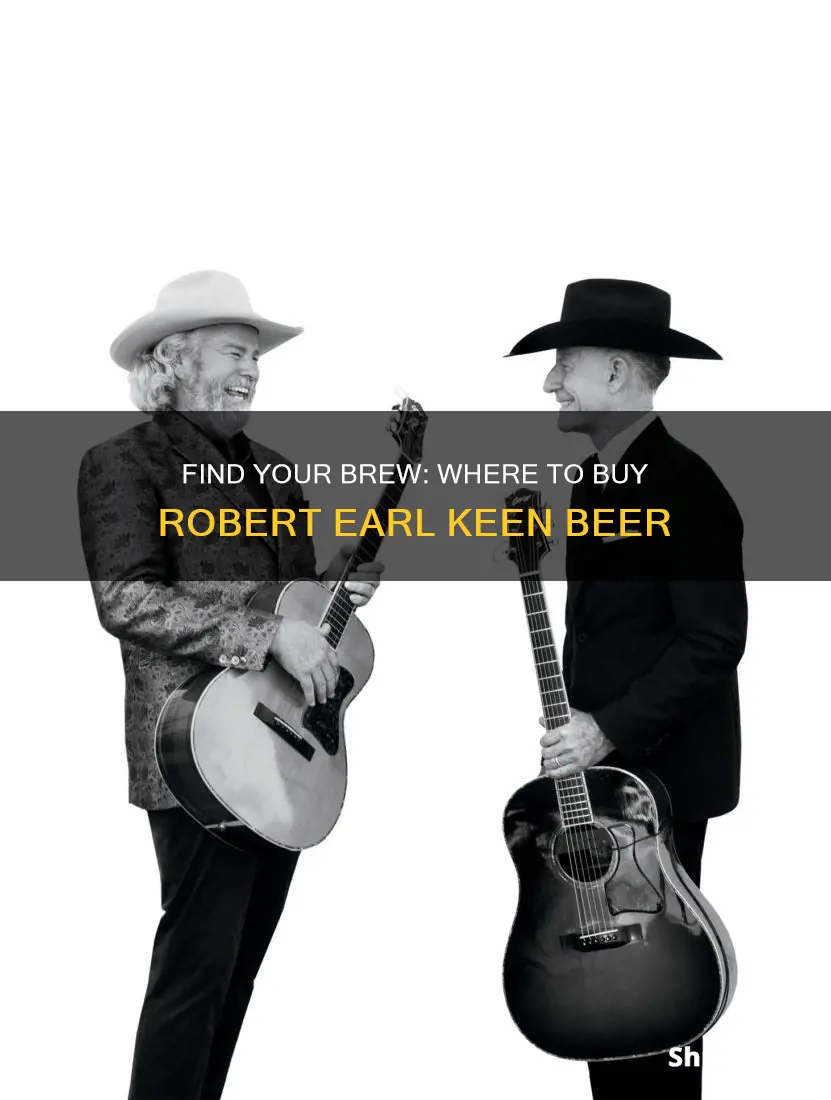 where to buy robert earl keen beer