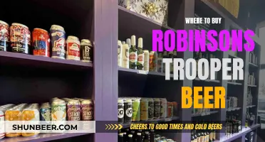 Find Your Local Robinsons Trooper Beer: A Guide to Buying