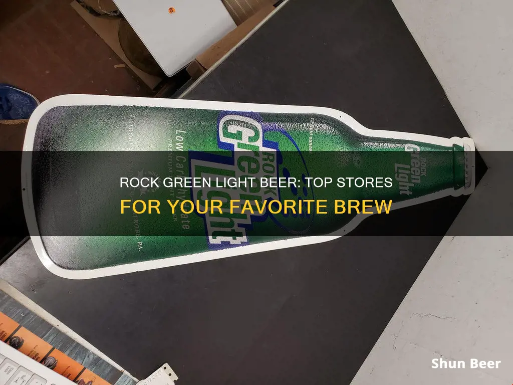 where to buy rock green light beer