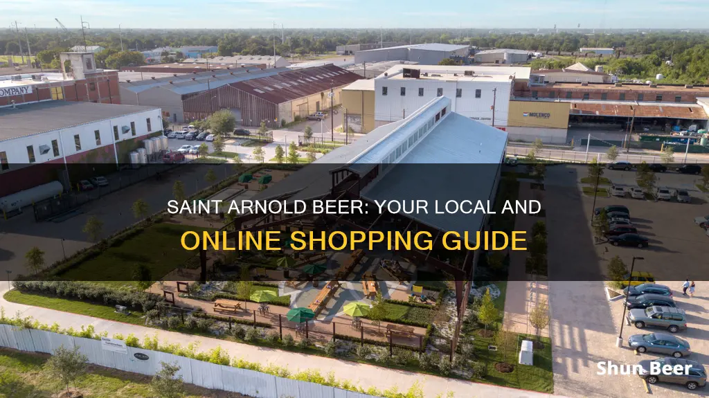 where to buy saint arnold beer