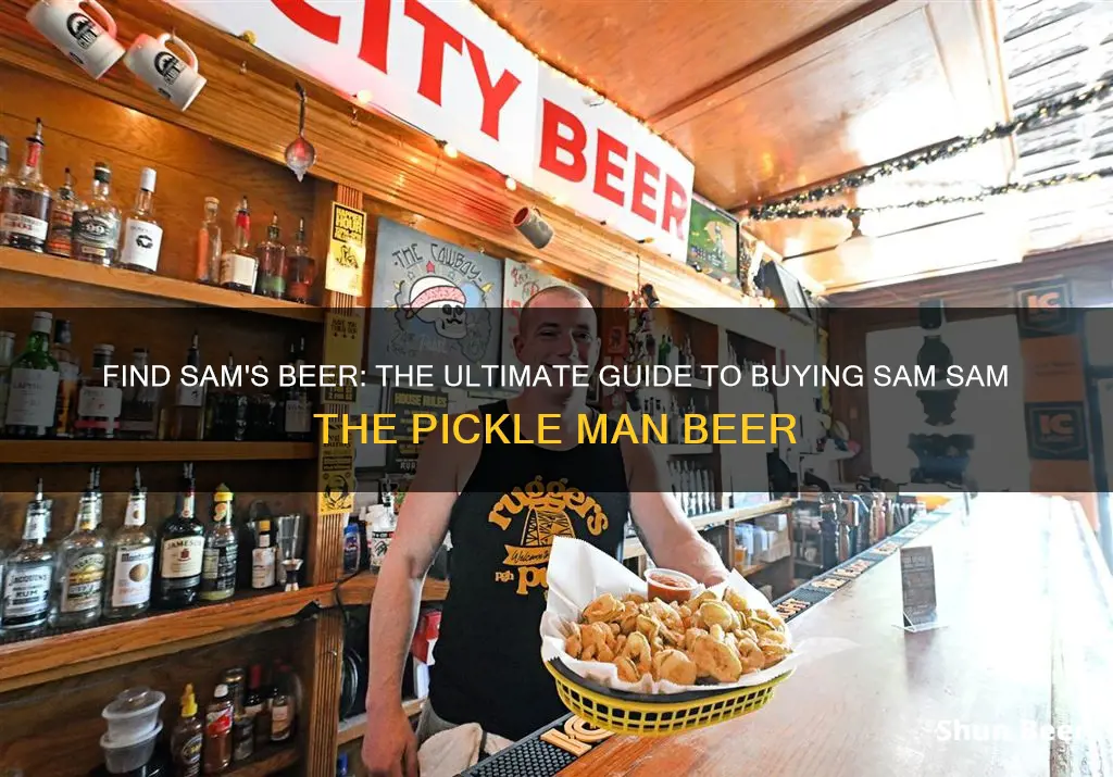 where to buy sam sam the pickle man beer