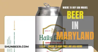 San Miguel Beer: Your Guide to Buying in Maryland