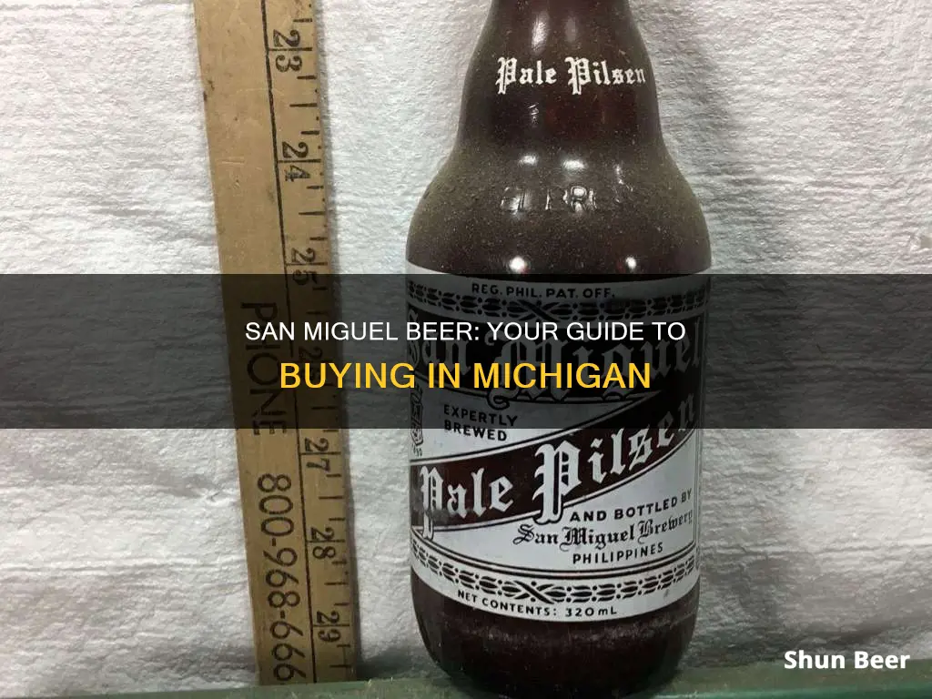 where to buy san miguel beer in michigan