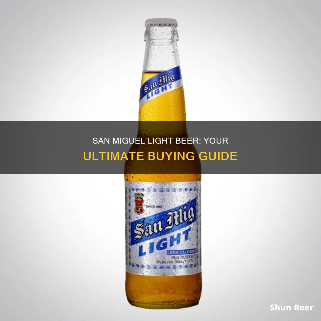 where to buy san miguel light beer