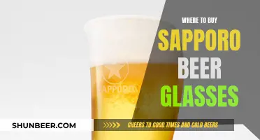 Find Your Sapporo Glass: Best Places to Buy