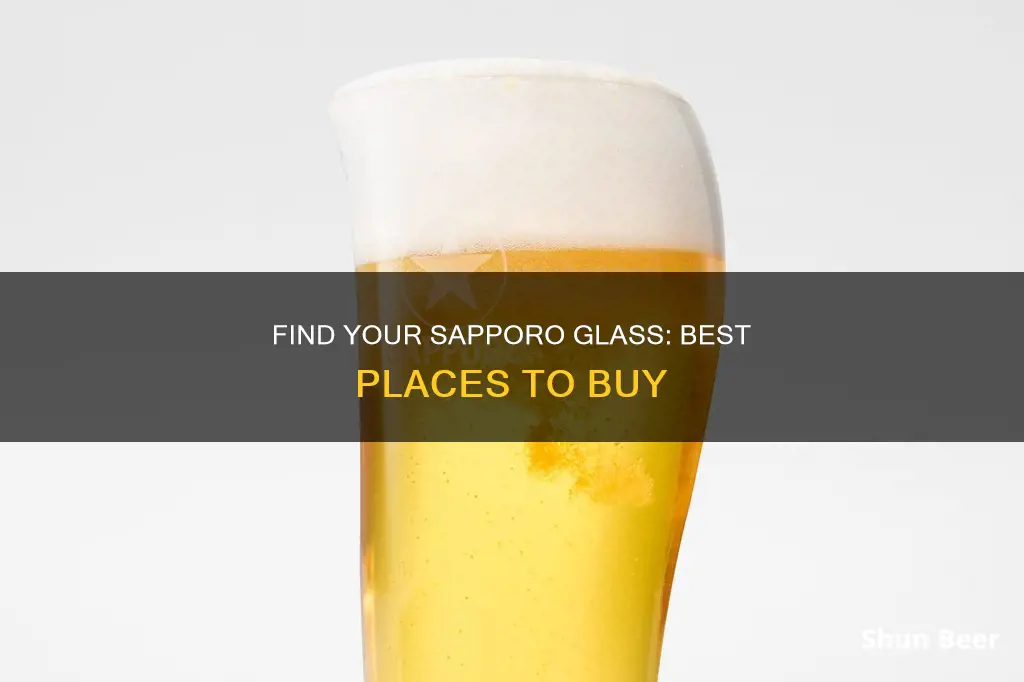 where to buy sapporo beer glasses