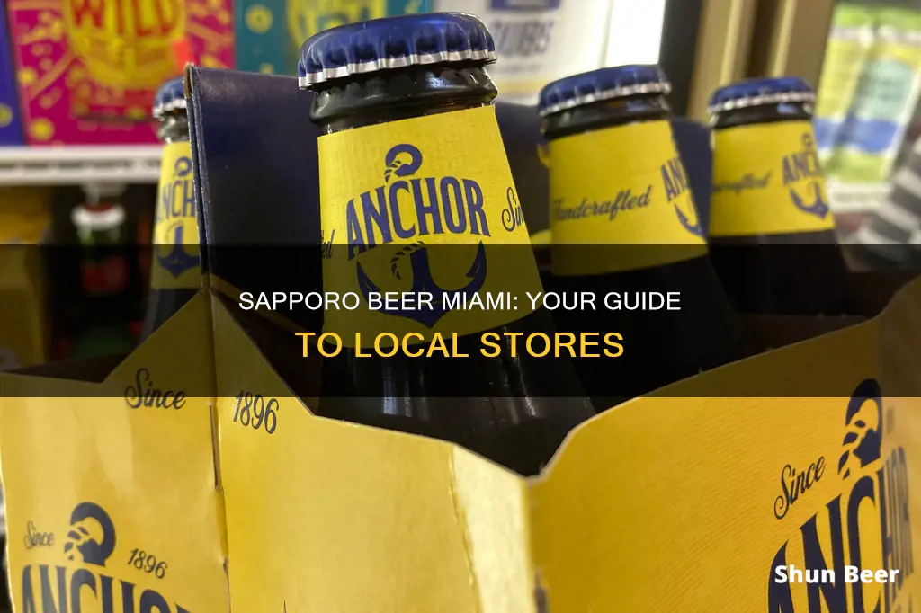 where to buy sapporo beer in miami