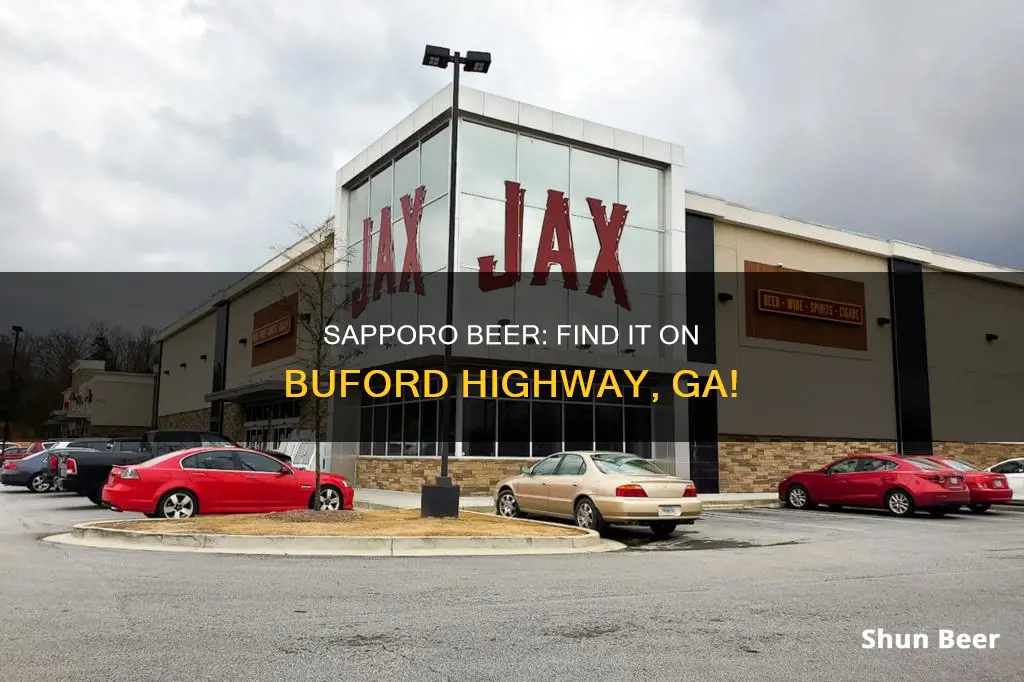 where to buy sapporo premium beer at buford highway ga