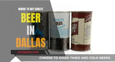 Schlitz Beer: Your Guide to Buying in Dallas