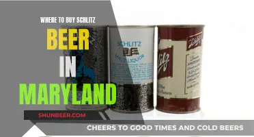 Schlitz Beer: Find It in Maryland's Best Stores!