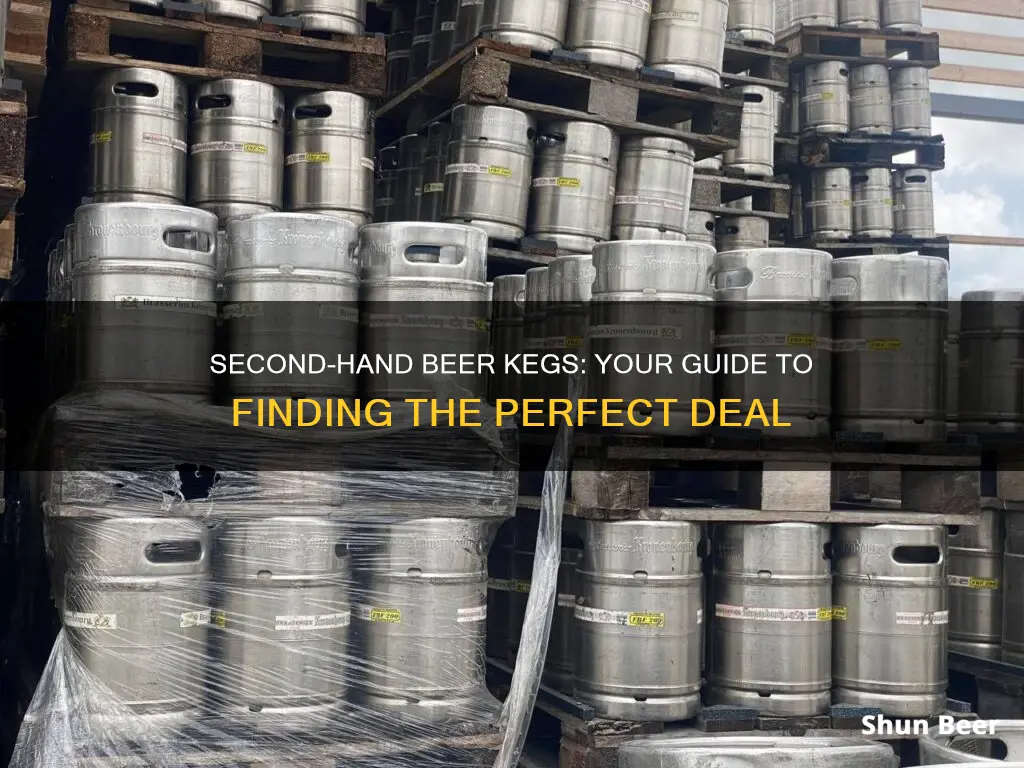 where to buy second hand beer kegs