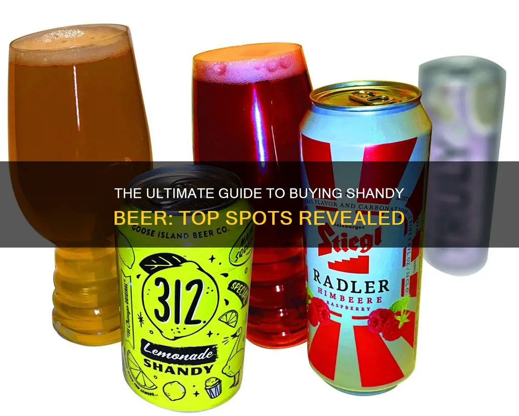 where to buy shandy beer