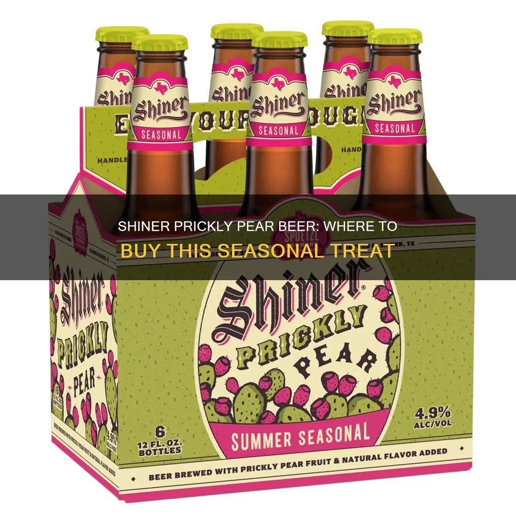 where to buy shiner prickly pear beer