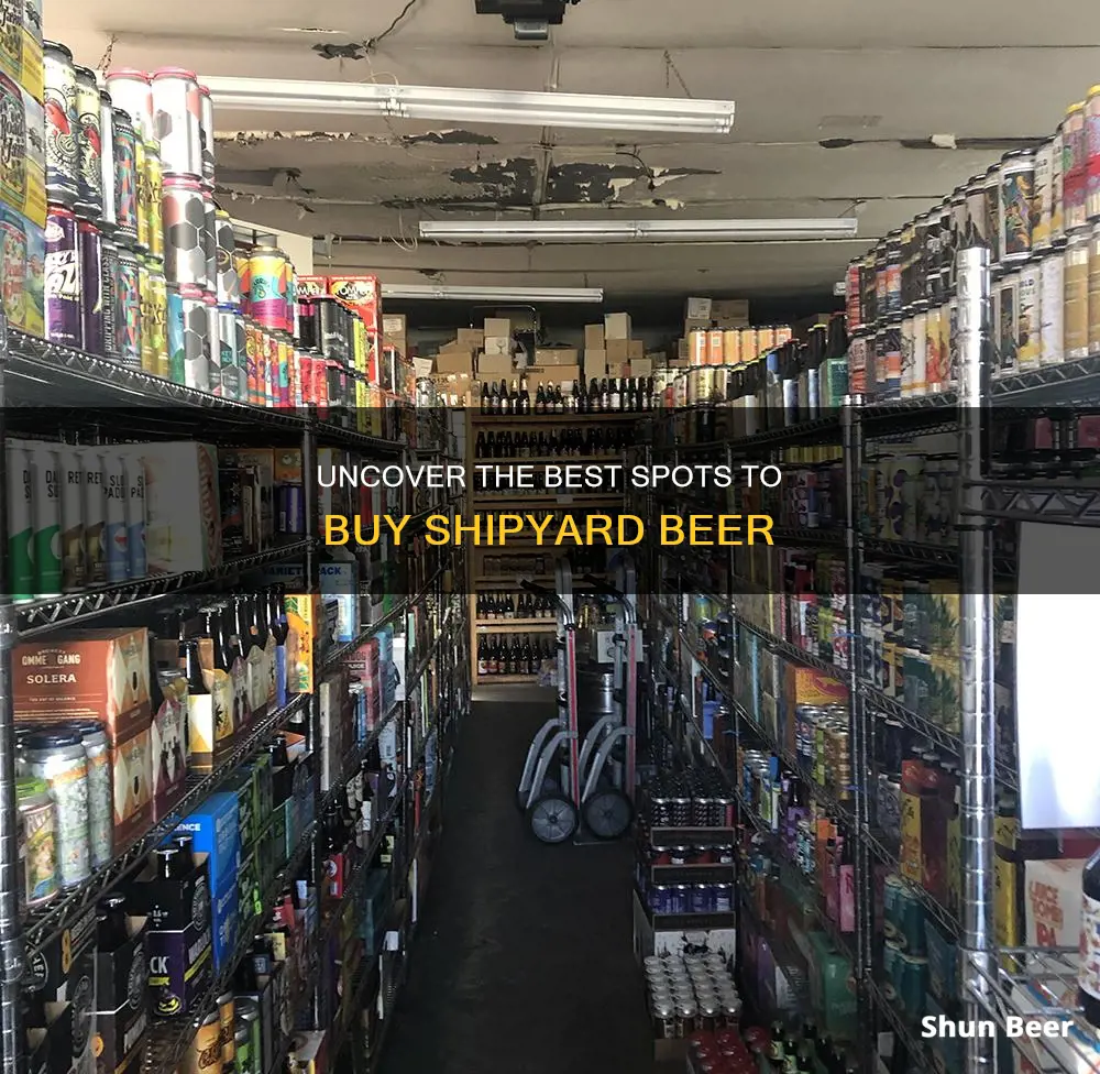 where to buy shipyard beer