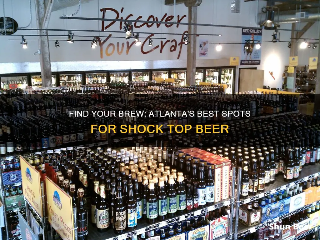 where to buy shock top beer atlanta