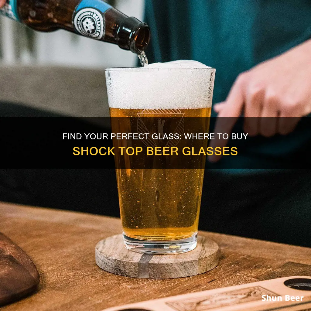 where to buy shock top beer glasses