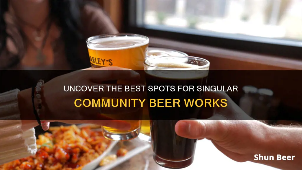 where to buy singularity community beer works