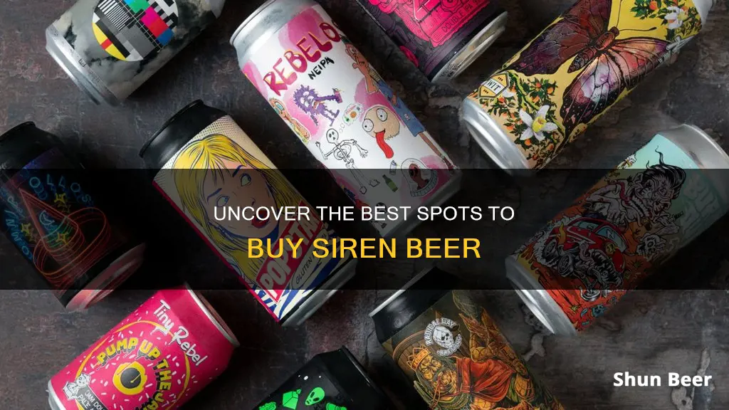 where to buy siren beer