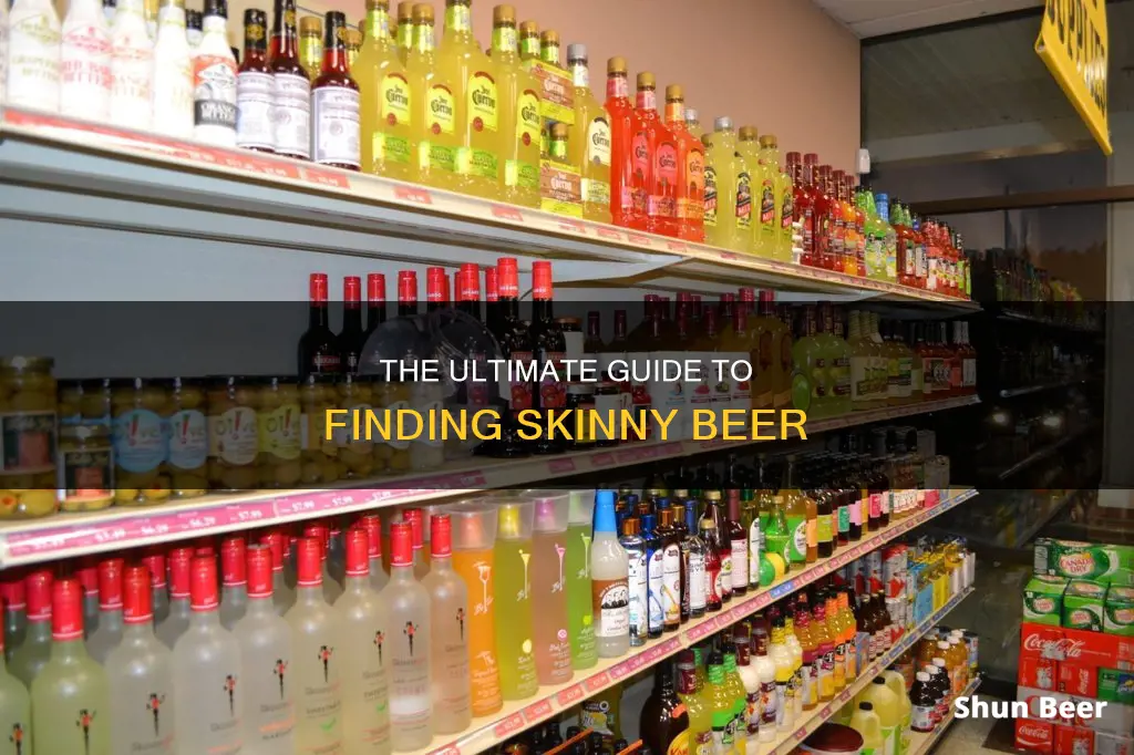 where to buy skinny beer