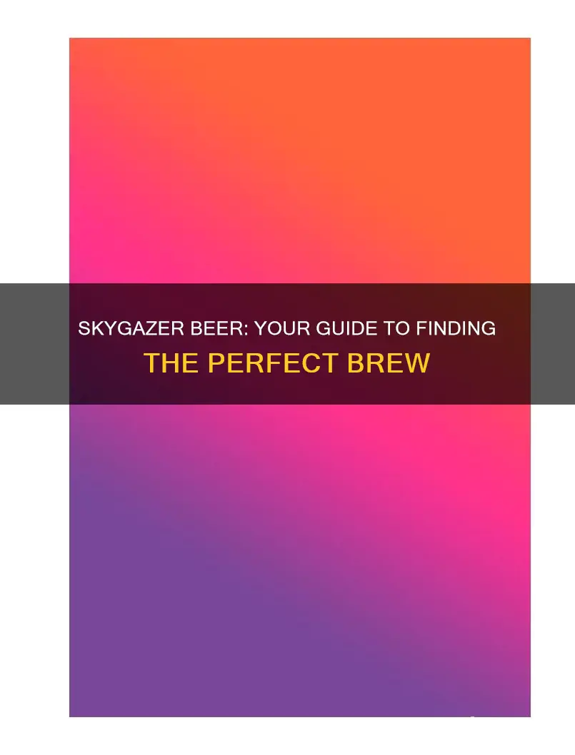 where to buy skygazer beer