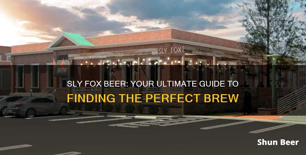 where to buy sly fox beer