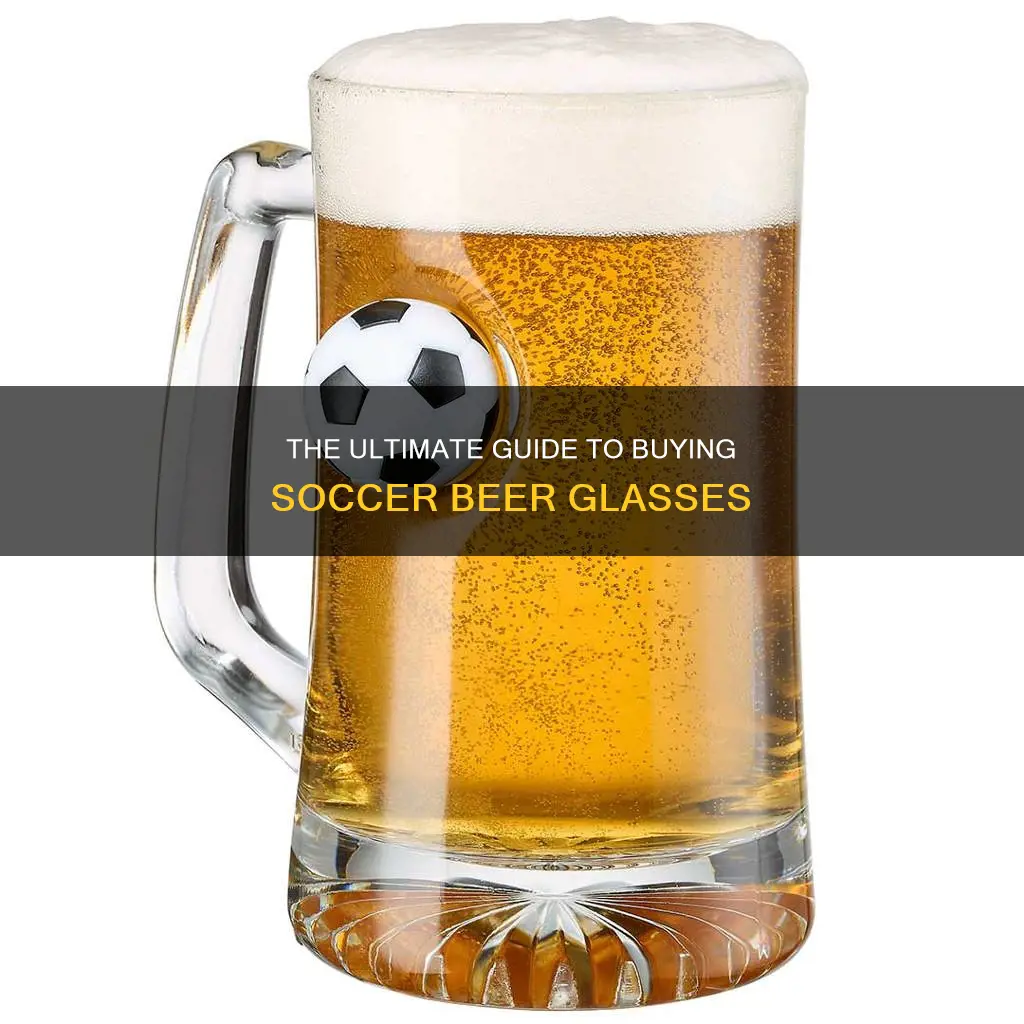 where to buy soccer beer glass