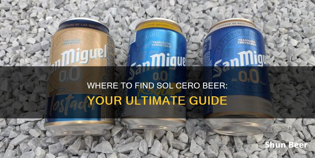 where to buy sol cero beer