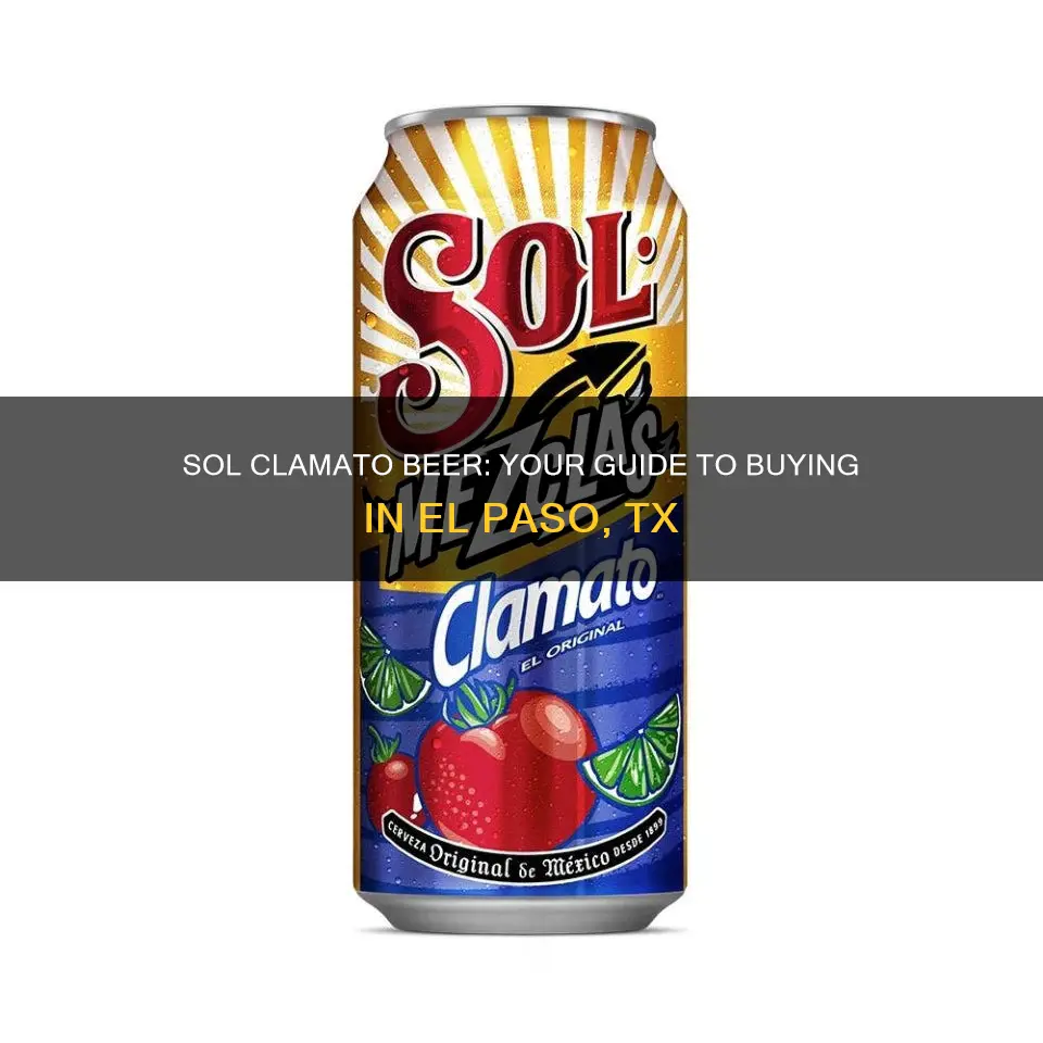 where to buy sol clamato beer el paso tx