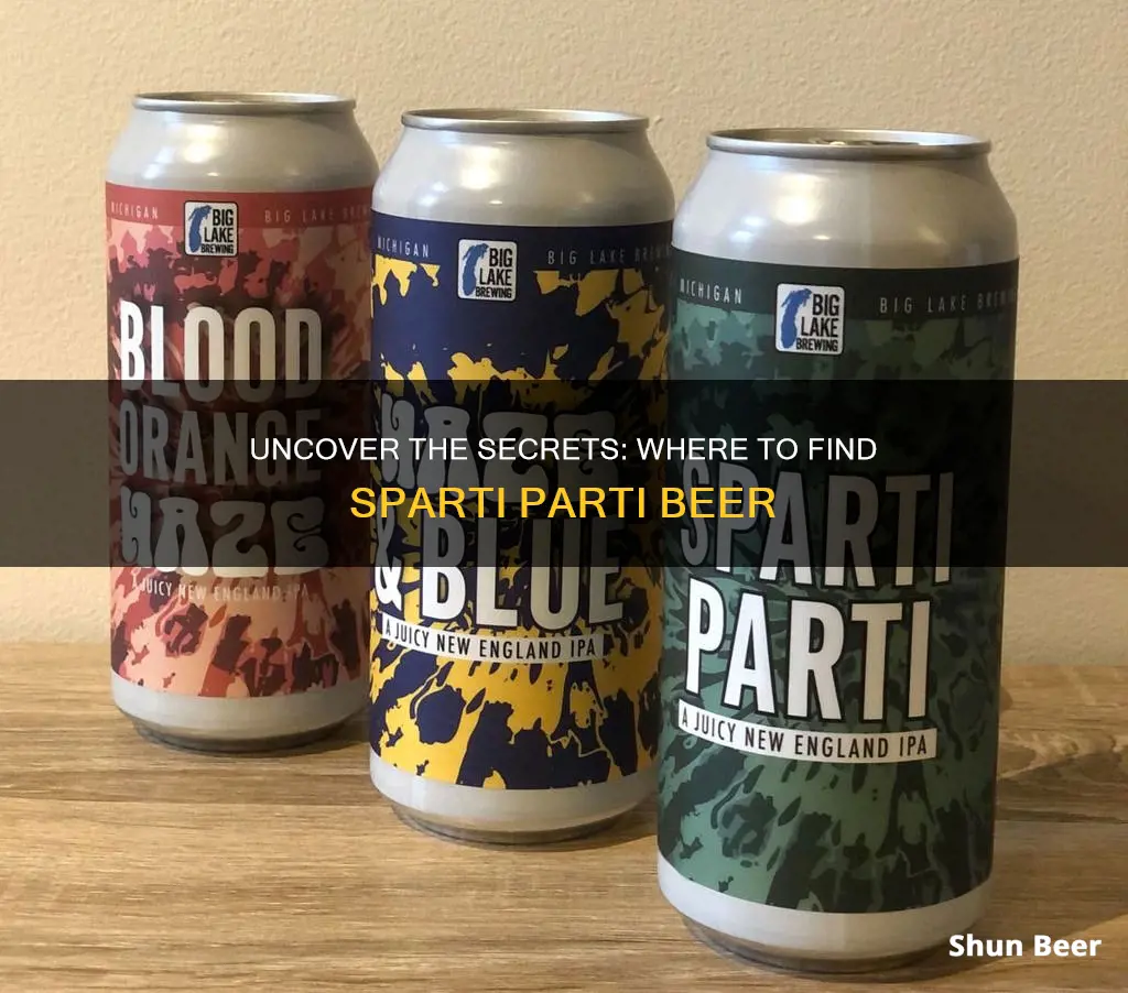 where to buy sparti parti beer