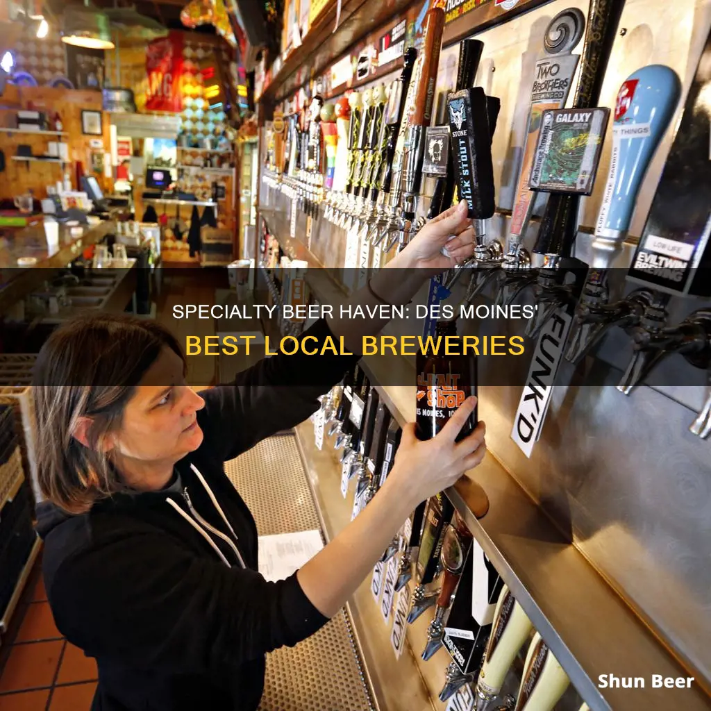 where to buy specialty beer near des moines iowa