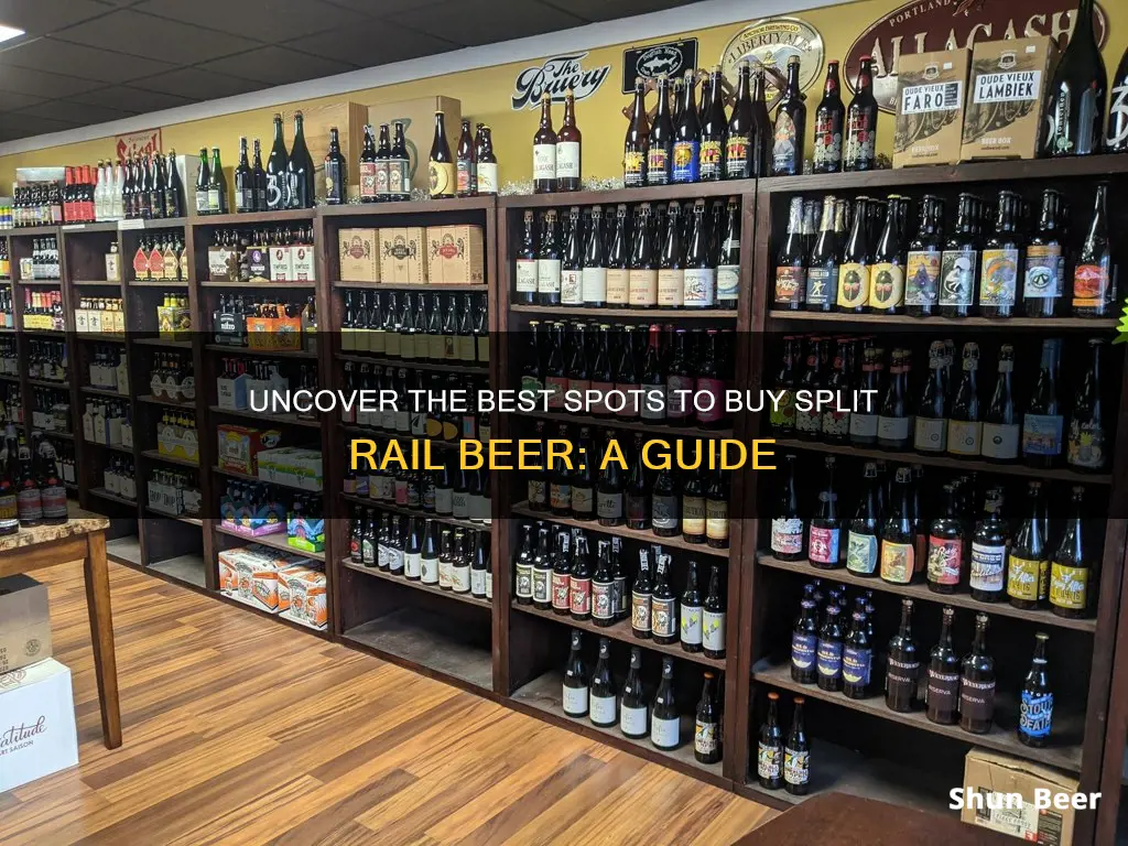 where to buy split rail beer